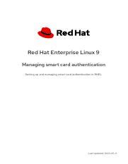 red hat smart card authentication|Multi.